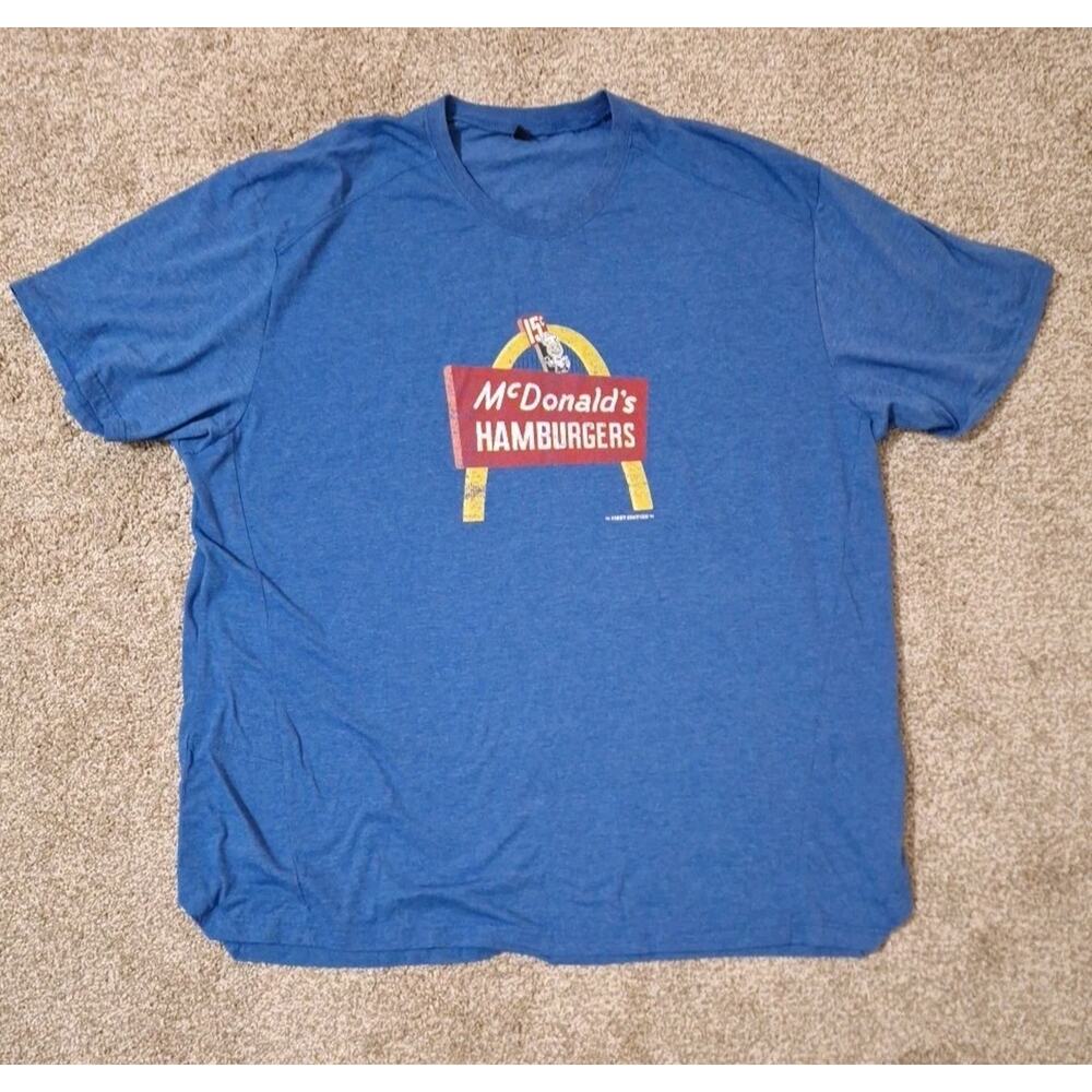 McDonald's Retro 1st Edition McD's 15c Hamburger Work Apparel Collection Sz 3XL